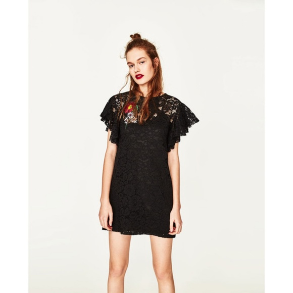 knee length dresses for ladies The Zara dress black  Leyna Dresses